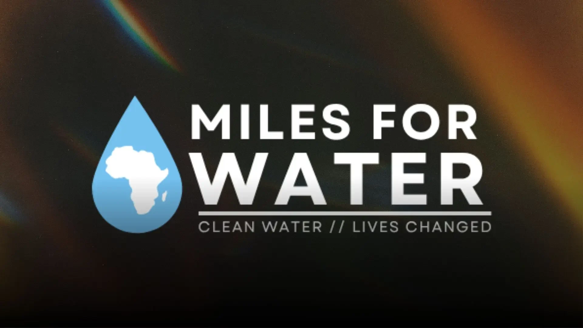 MILES FOR WATER